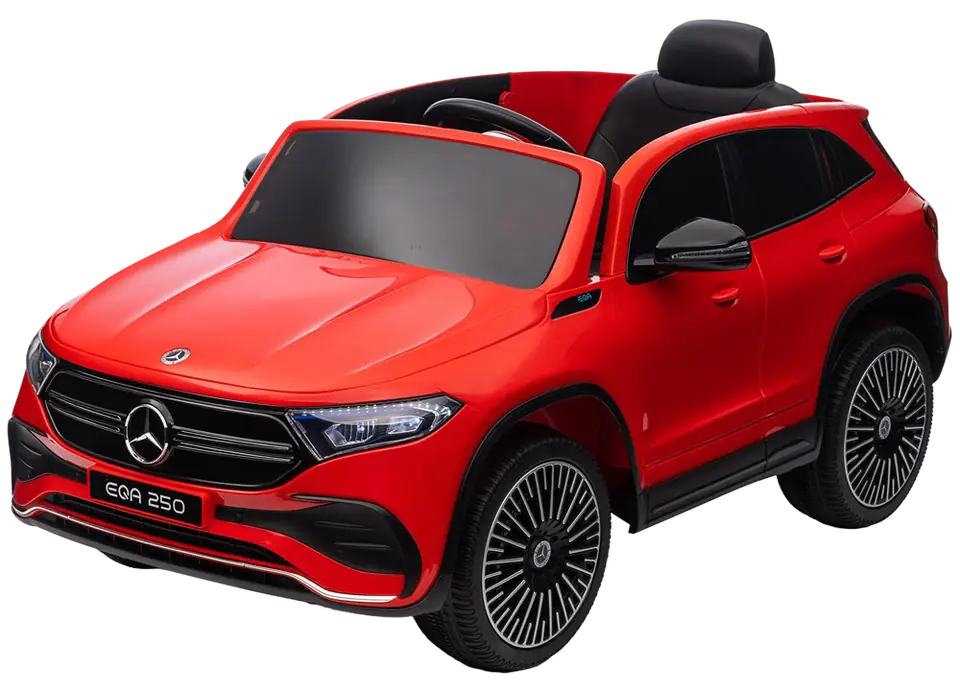 Mercedes Benz EQA Kinderauto von SIMRON in Rot