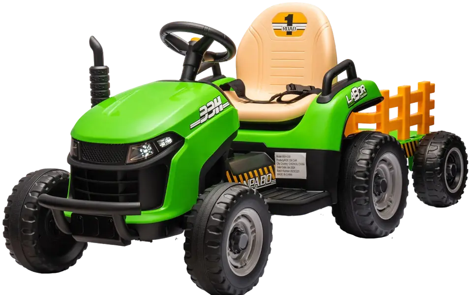 Traktor / Schlepper mit Anhänger von SIMRON in Grün